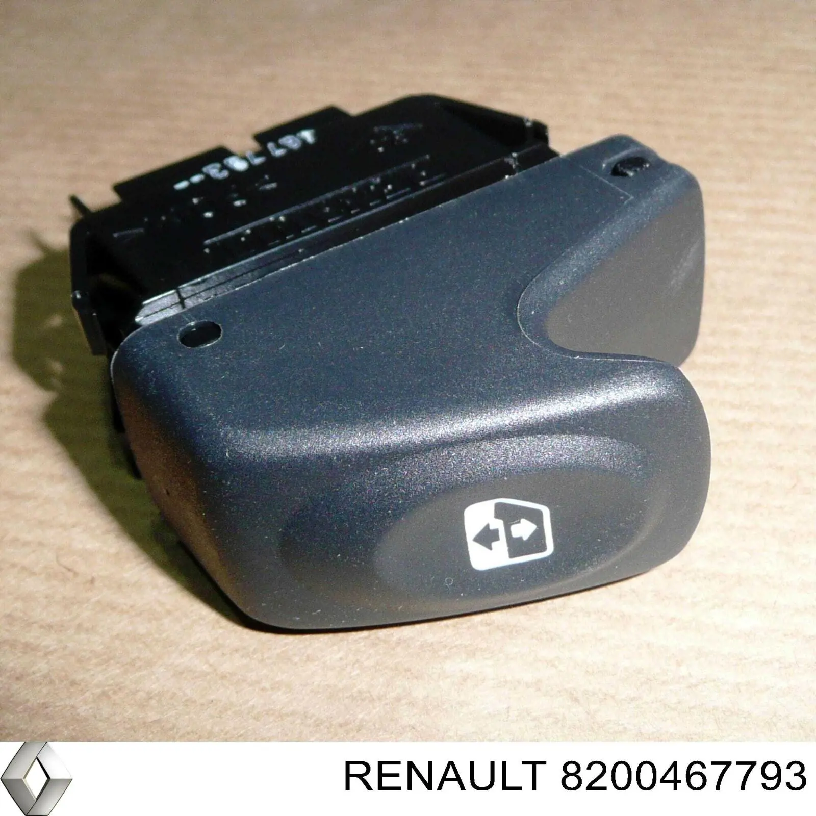 8200467793 Renault (RVI) Włącznik przyciskowy podnośnika szyby tylny