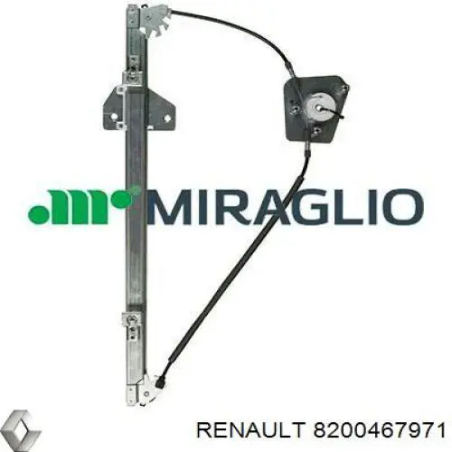 Mechanizm podnoszenia szyby drzwi przednich lewych Autotechteile 5050330 cena, od 12,95 USD