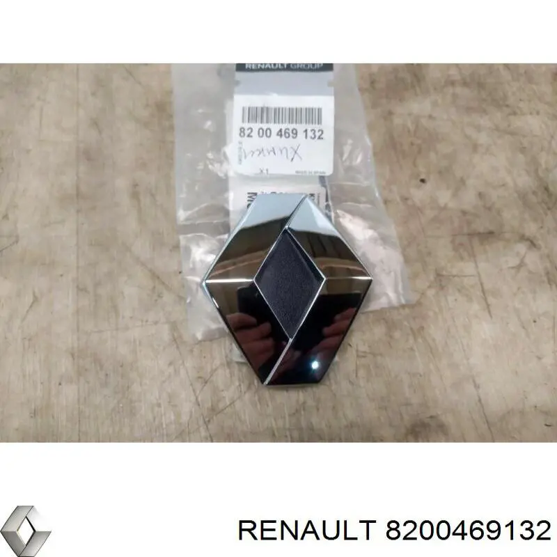 Emblemat na klapę bagaznika (znaczek firmowy) Renault Clio III hatchback (BR01, CR01) (2005 - 2014) cena, od 91,02 USD