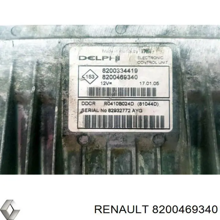 Sterownik silnika Renault (RVI) 8200469340 cena, od 54,58 USD