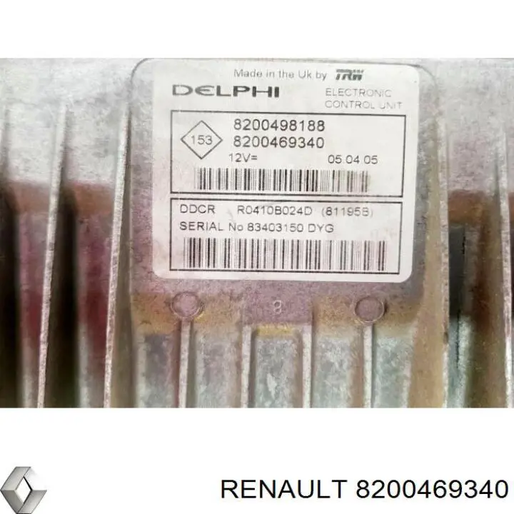 8200469340 Renault (RVI) Sterownik silnika