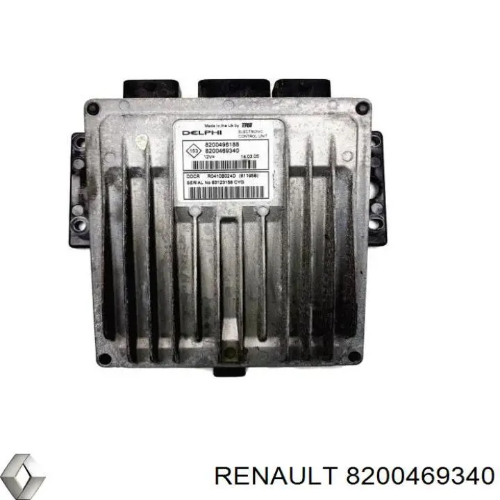 Sterownik silnika 8200469340 Renault (RVI)