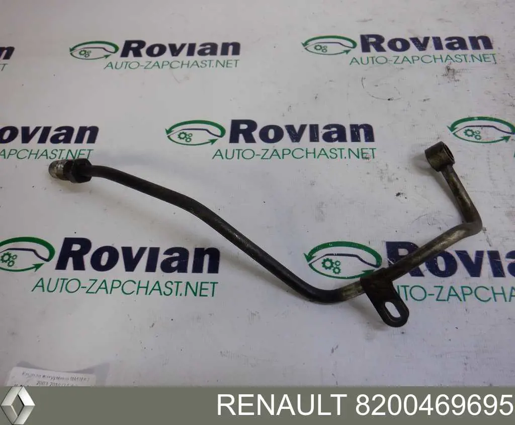 Do koszyka 8200469695 Renault (RVI) Rurka (przewód) dopływu oleju do turbiny