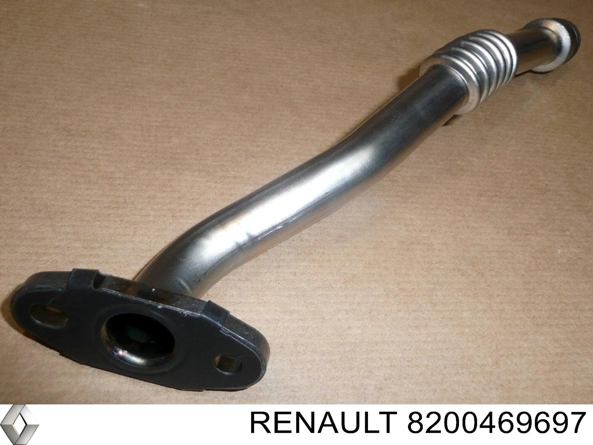 Do koszyka 8200469697 Renault (RVI) Rurka (przewód) spływu oleju z turbiny