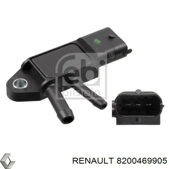 Czujnik ciśnienia spalin 8200469905 Renault (RVI)