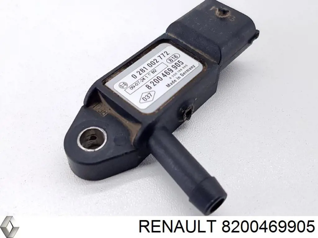 Czujnik ciśnienia spalin Renault (RVI) 8200469905