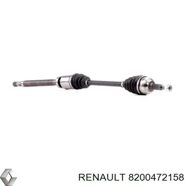 Półoś napędowa przednia prawa Renault (RVI) 8200472158 cena, od 59,67 USD