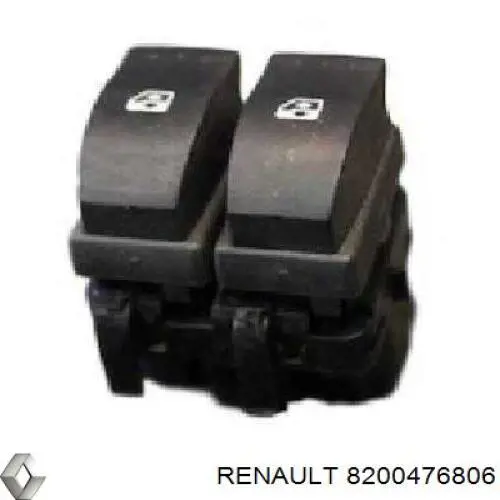Panel przyciskowy sterowania podnośnikiem szyby przedni lewy Renault (RVI) 8200476806 cena, od 59,67 USD