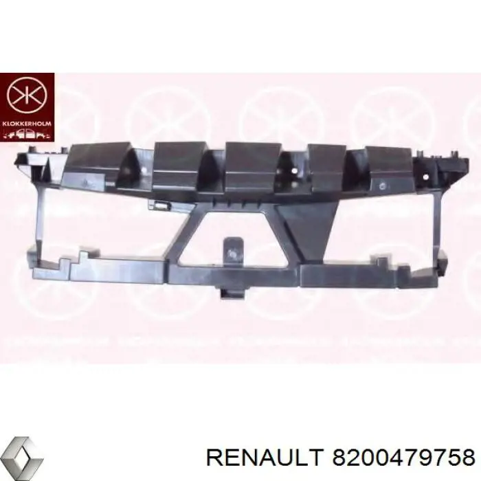 8200479758 Renault (RVI) Osłona chłodnicy kompletna (panel mocowania reflektorów)