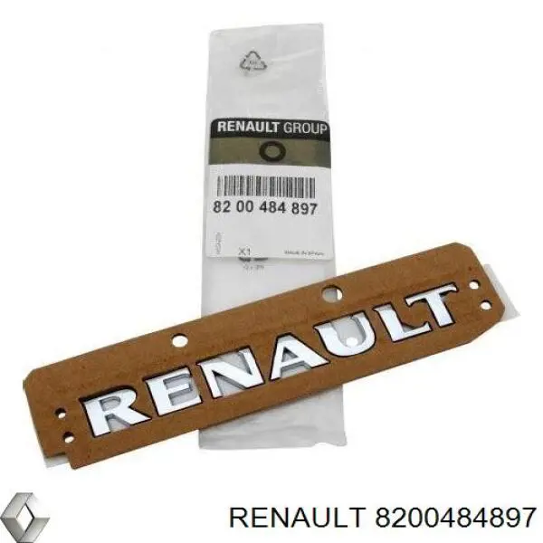 Emblemat na klapę bagaznika (znaczek firmowy) Renault Megane II sedana (LM0, LM1) (2003 - 2012) cena, od 101,13 USD