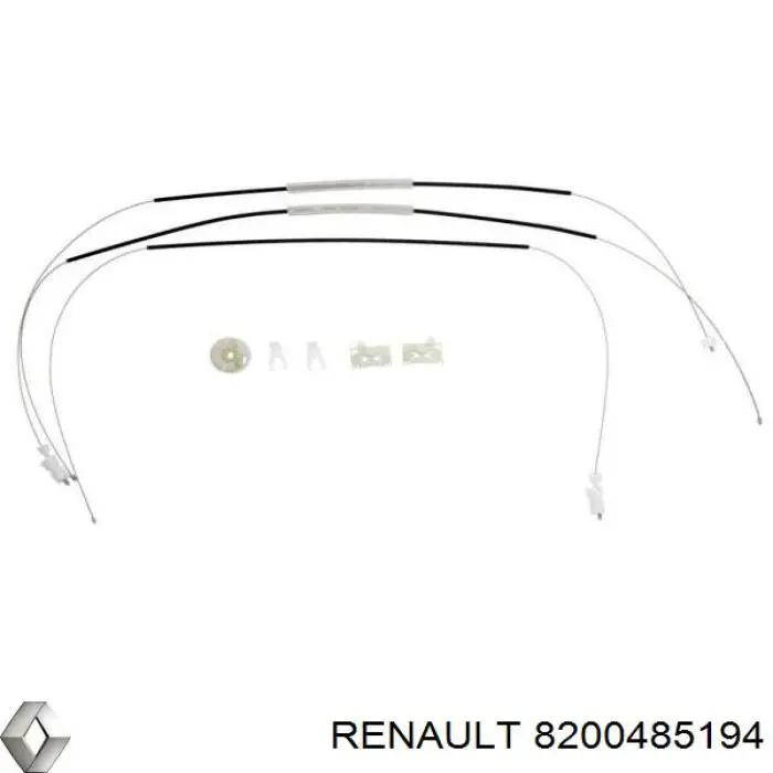 Mechanizm podnoszenia szyby drzwi przednich prawych Renault (RVI) 8200485194 cena, od 112,42 USD