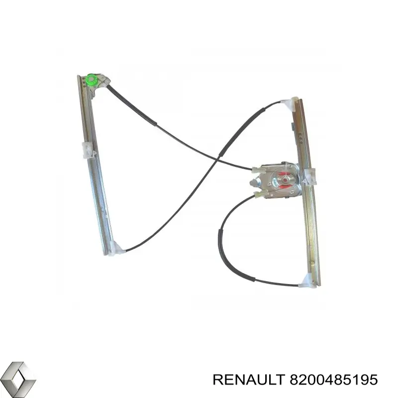 Mechanizm podnoszenia szyby drzwi przednich lewych Renault (RVI) 8200485195 cena, od 73,21 USD