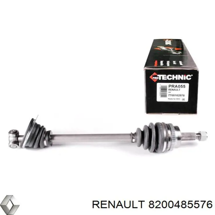 Do koszyka 8200485576 Renault (RVI) Półoś napędowa przednia lewa