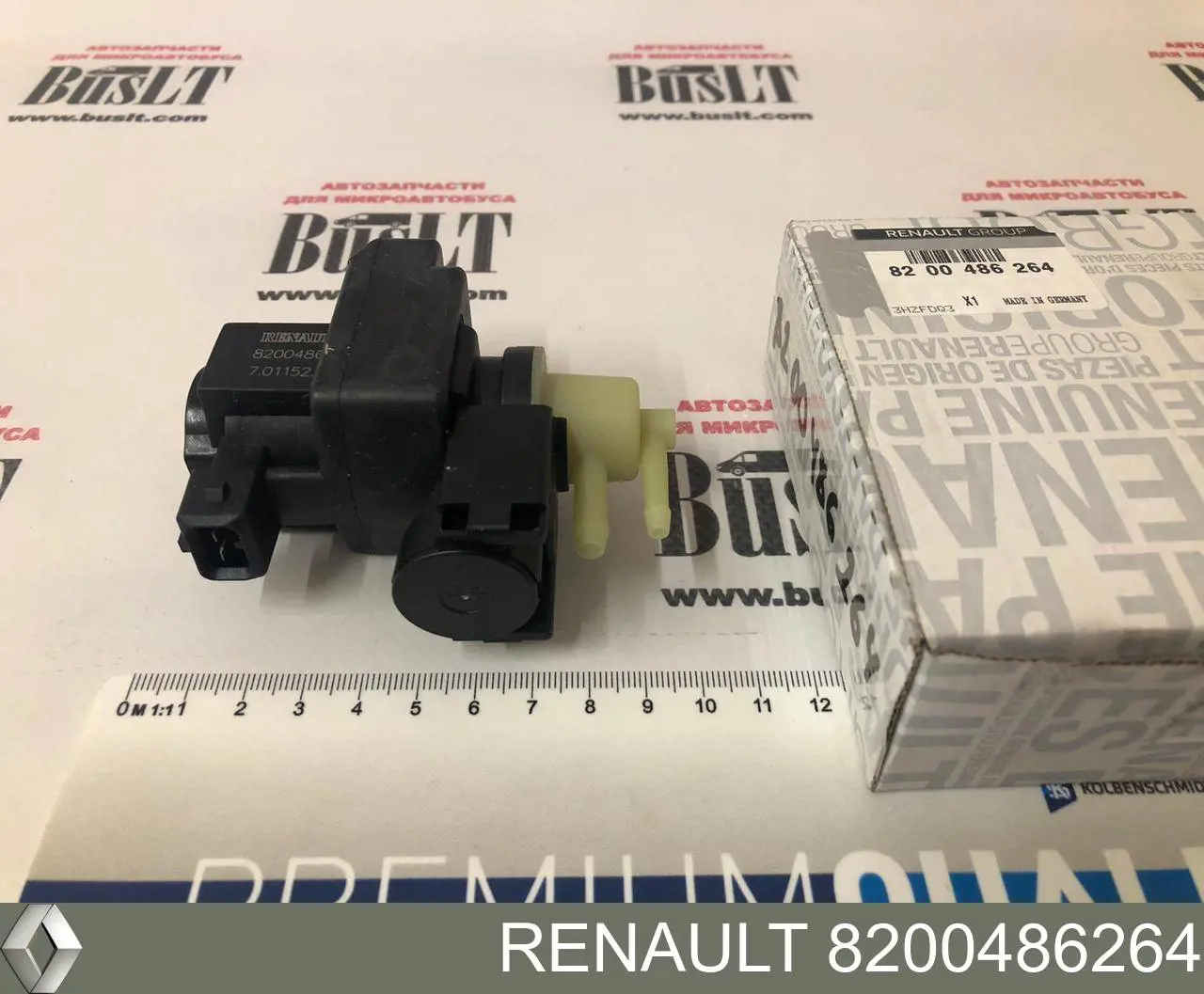 Do koszyka 8200486264 Renault (RVI) Przetwornik ciśnienia (solenoid) doładowania
