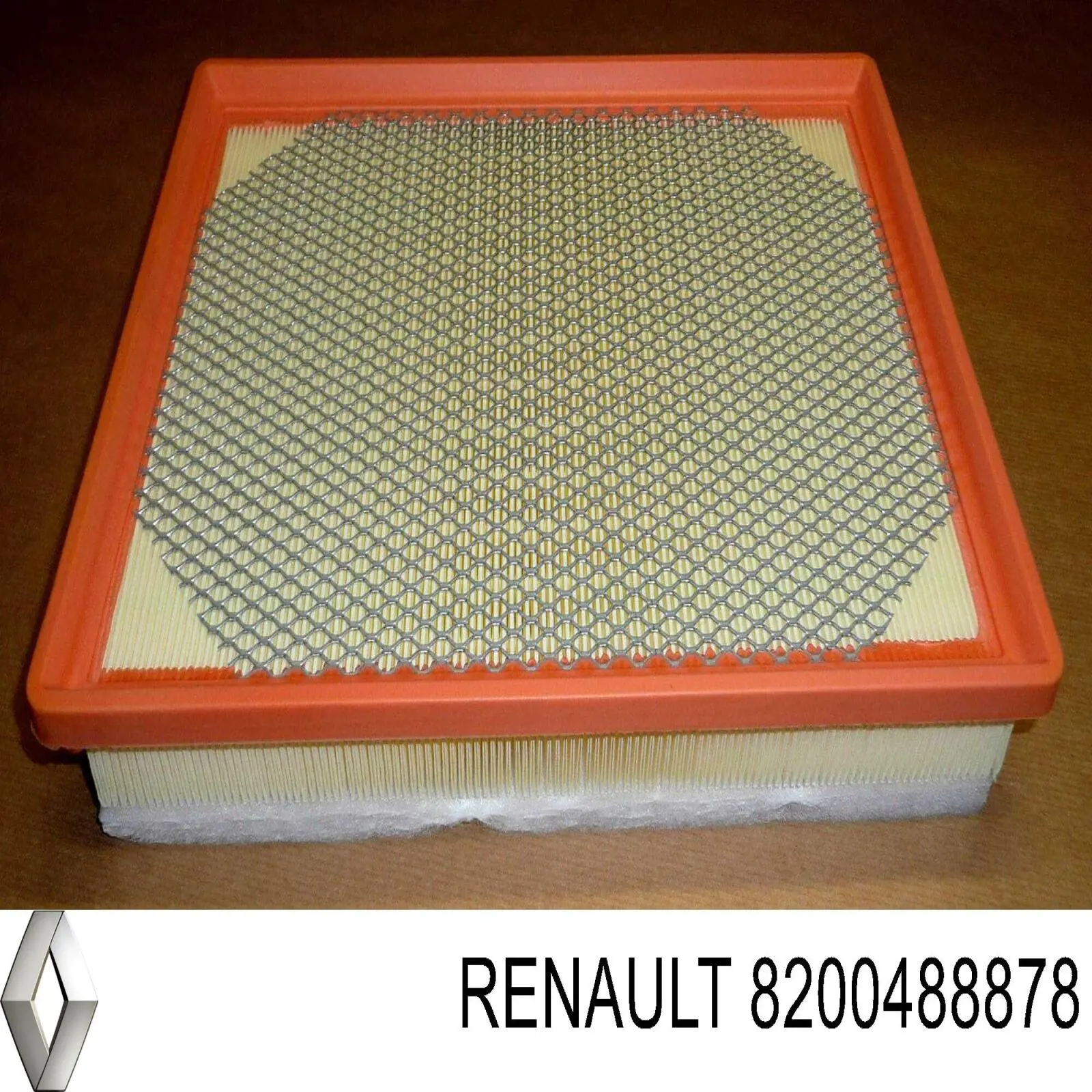 Do koszyka 8200488878 Renault (RVI) Filtr powietrza