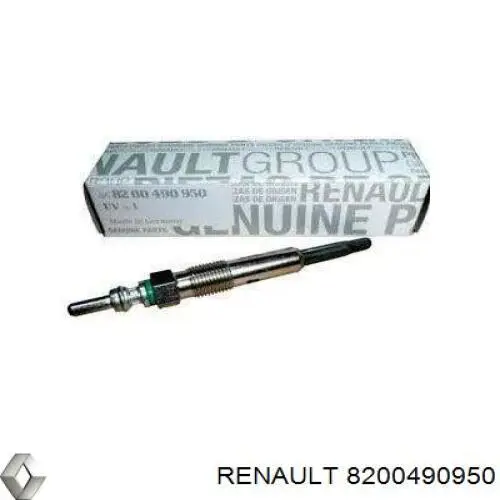 Świeca żarowa 8200490950 Renault (RVI)
