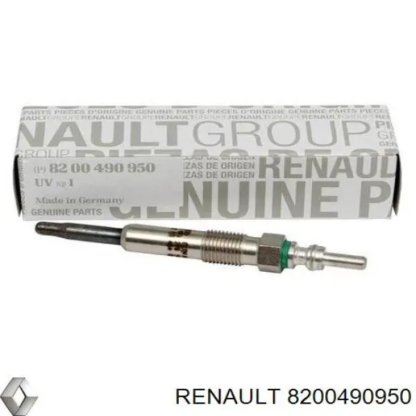 Świeca żarowa 8200490950 Renault (RVI)