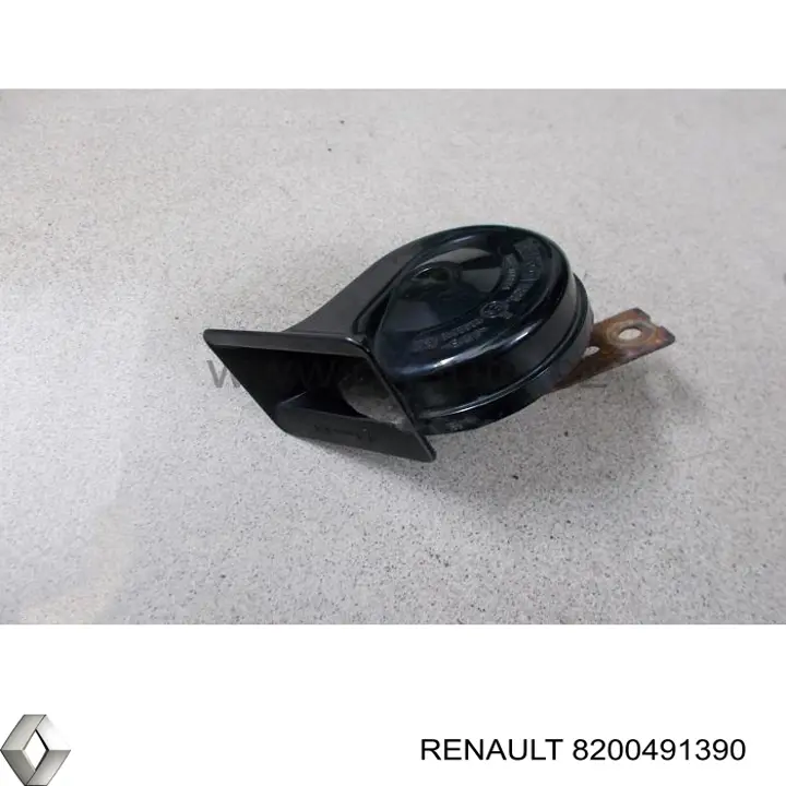 Do koszyka Sygnał dźwiękowy (klakson) Renault Scenic II JM0, JM1