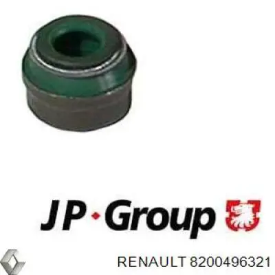 Uszczelniacz zaworu dolotowego/wylotowego Renault (RVI) 8200496321 cena, od 1,43 USD