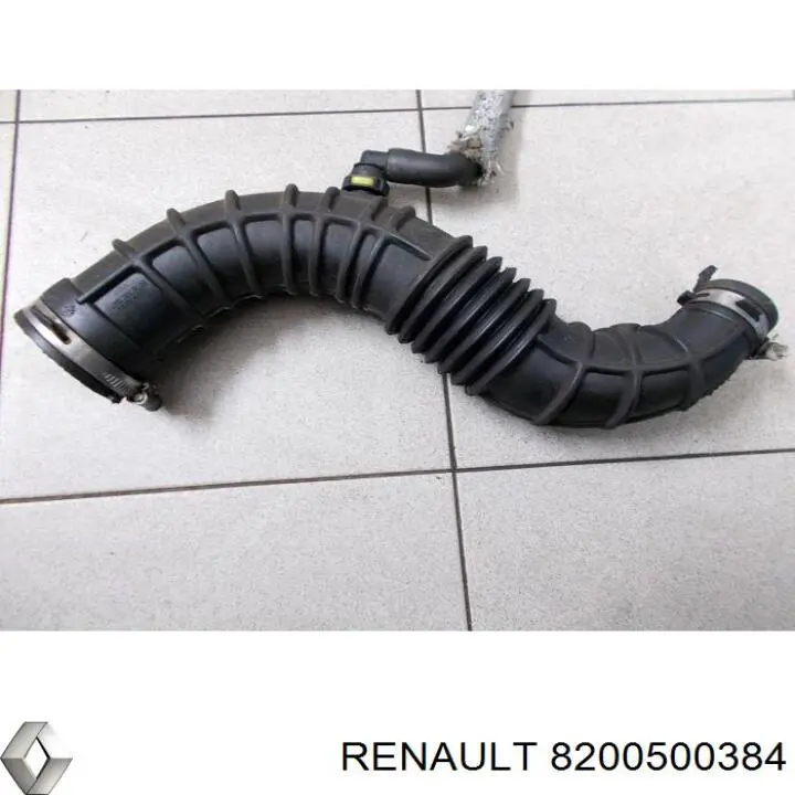 Króciec powietrza, wylot filtra powietrznego Renault (RVI) 8200500384 cena, od 44,69 USD