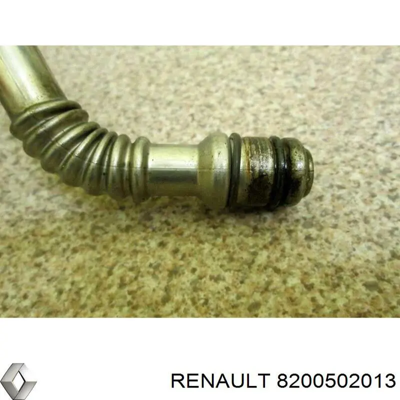Rurka (przewód) spływu oleju z turbiny Opel 93161413