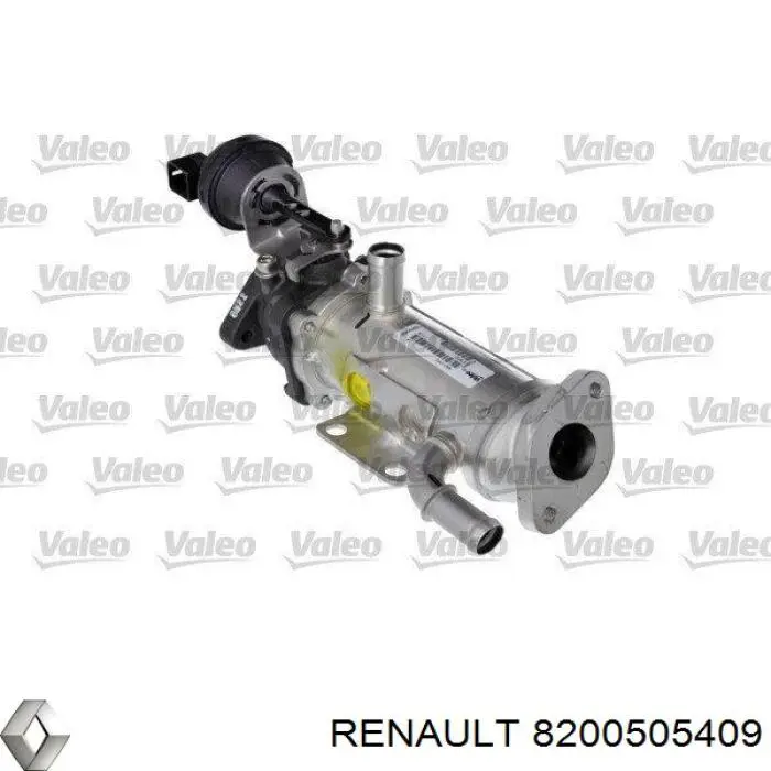 Do koszyka 8200505409 Renault (RVI) Chłodnica układu recyrkulacji spalin EGR