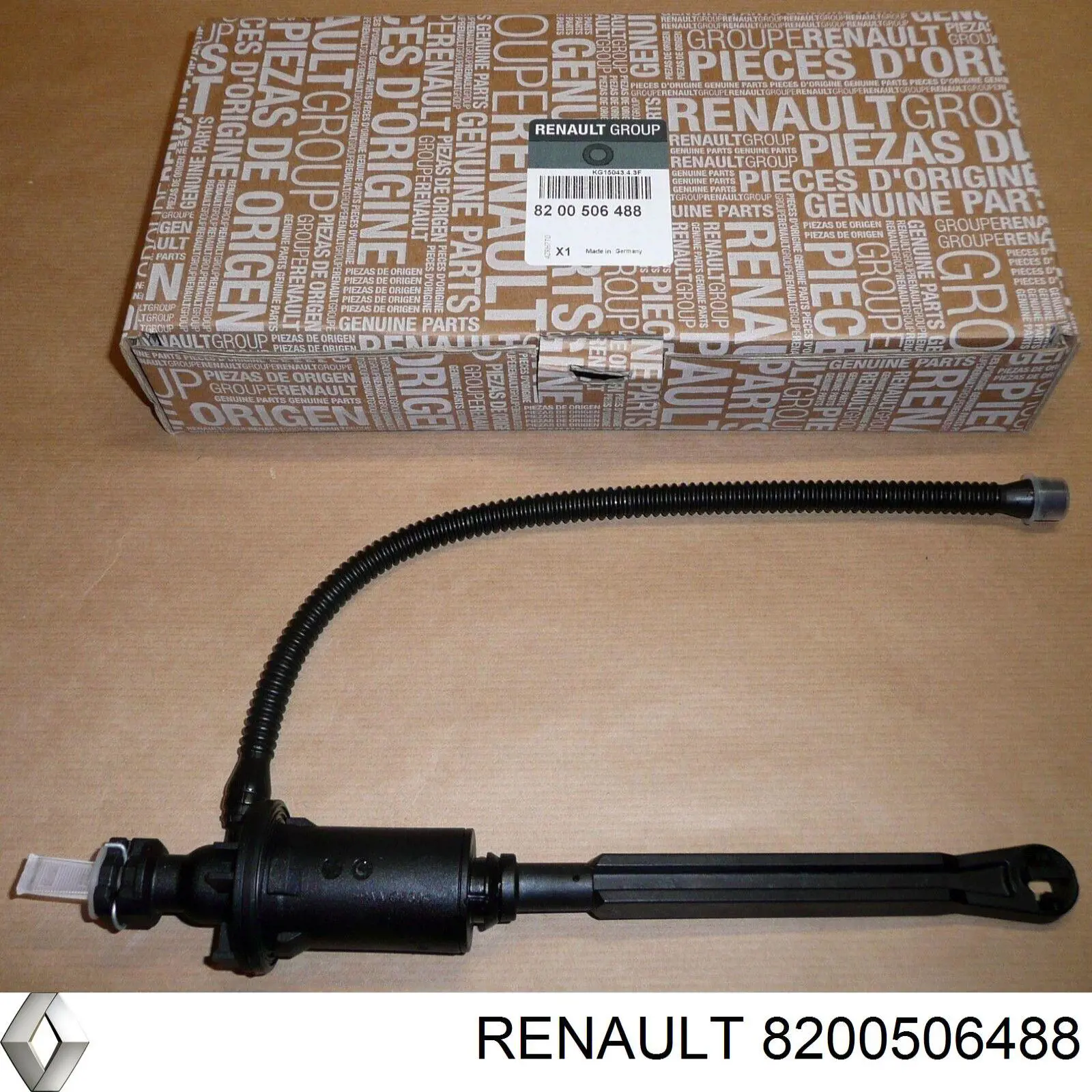 Do koszyka 8200506488 Renault (RVI) Cylinder sprzęgła główny