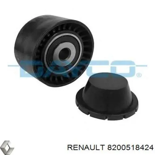 8200518424 Renault (RVI) Rolka napinacza paska napędowego