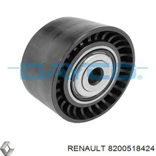 Rolka napinacza paska napędowego Renault (RVI) 8200518424 cena, od 23,64 USD