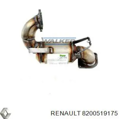 8200519175 Renault (RVI) konwerter-katalizator