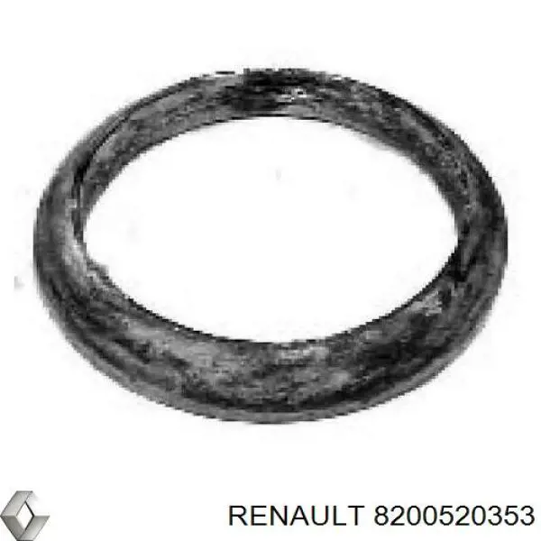 Pierścień kolektora wydechowego Renault (RVI) 8200520353 cena, od 7,66 USD