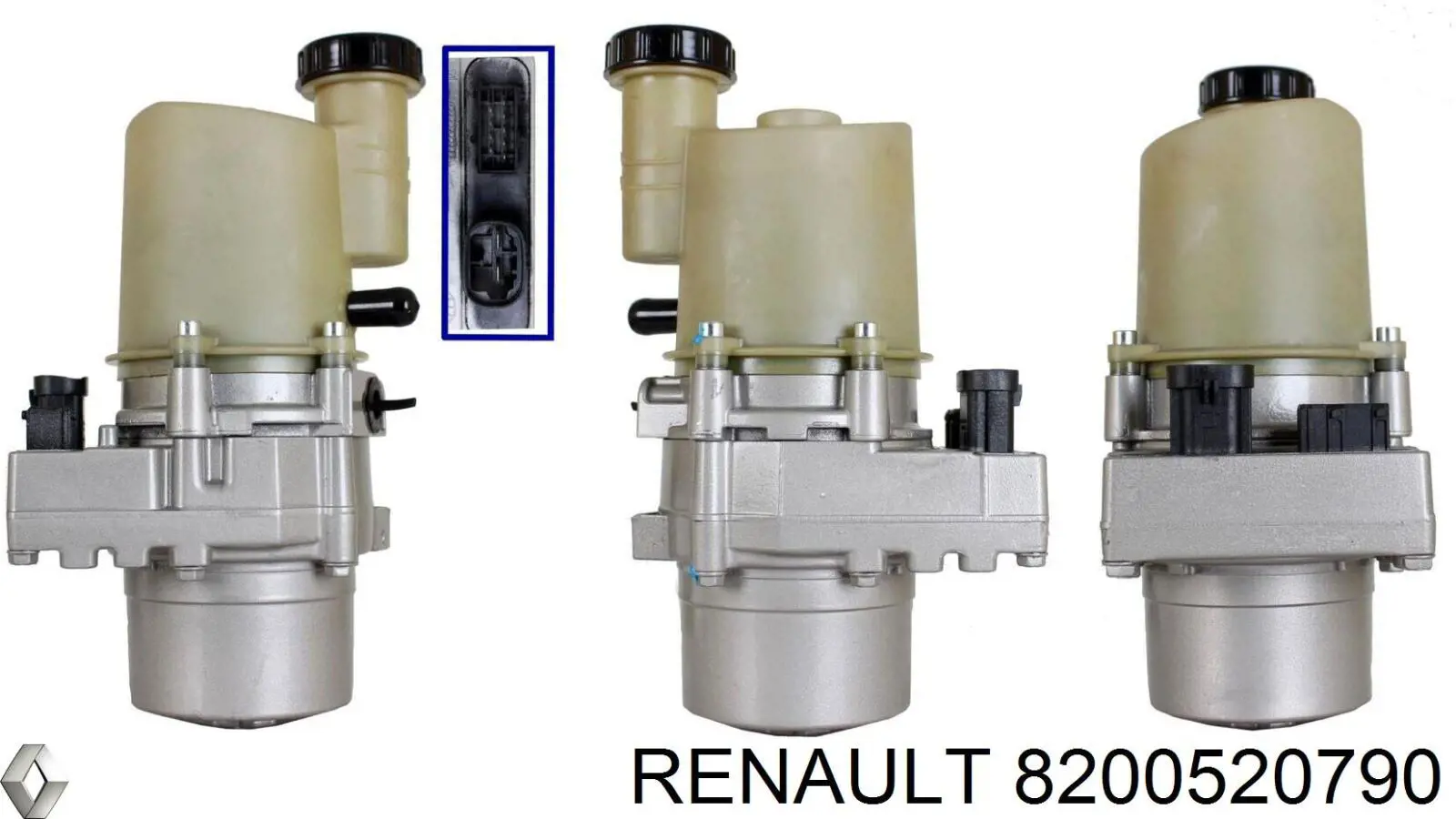 Do koszyka 8200520790 Renault (RVI) Pompa wspomagania hydraulicznego kierownicy