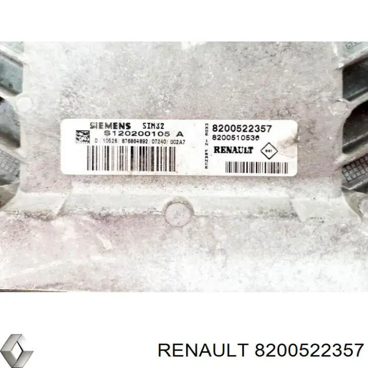 Do koszyka 8200522357 Renault (RVI) Sterownik silnika