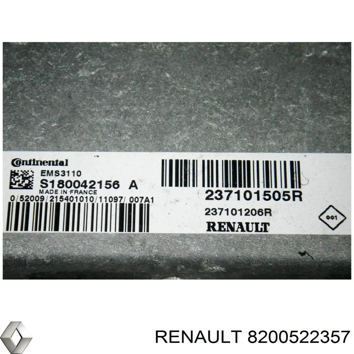 Sterownik silnika Renault (RVI) 8200522357