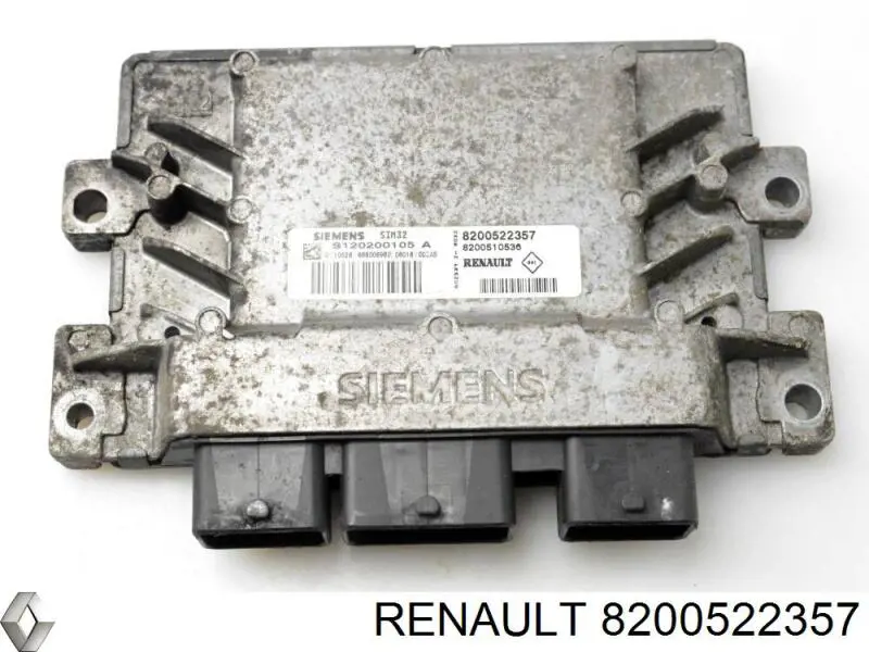 Sterownik silnika 8200522357 Renault (RVI)