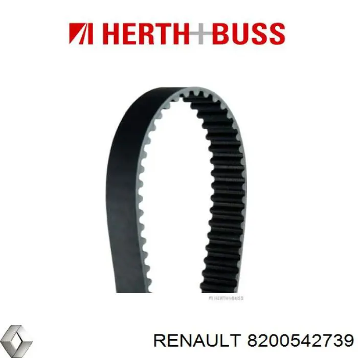 Do koszyka 8200542739 Renault (RVI) Pasek rozrządu