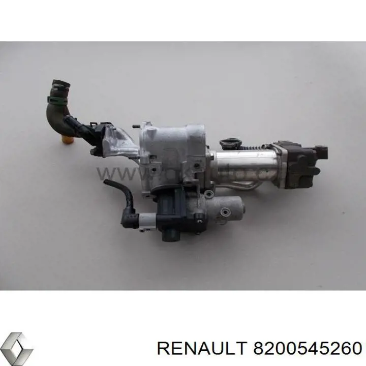 Chłodnica układu recyrkulacji spalin EGR 8200545260 Renault (RVI)
