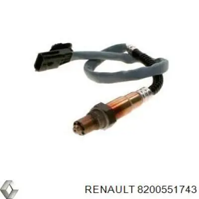 Sonda lambda czujnik tlenu po katalizatorze Renault (RVI) 8200551743 cena, od 49,33 USD