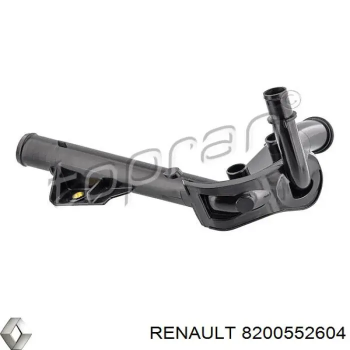 Kołnierz układu chłodzenia (trójnik) Renault (RVI) 8200552604 cena, od 26,48 USD
