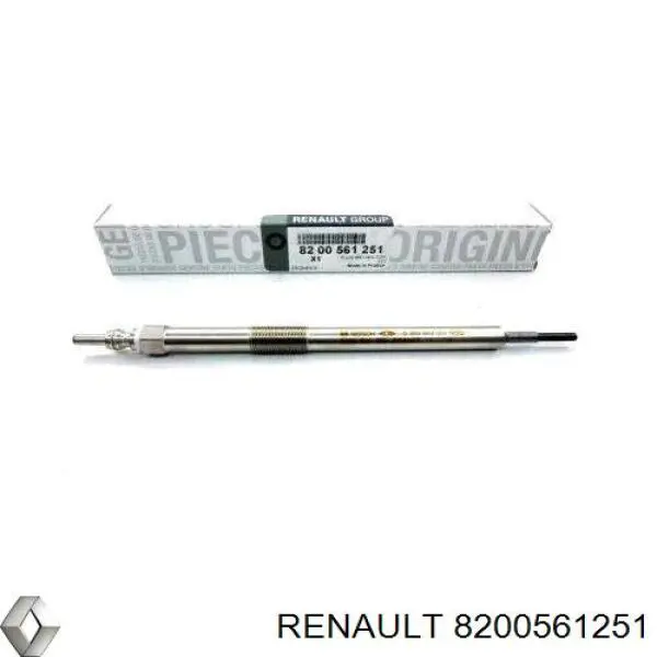 Świeca żarowa Renault (RVI) 8200561251 cena, od 35,17 USD