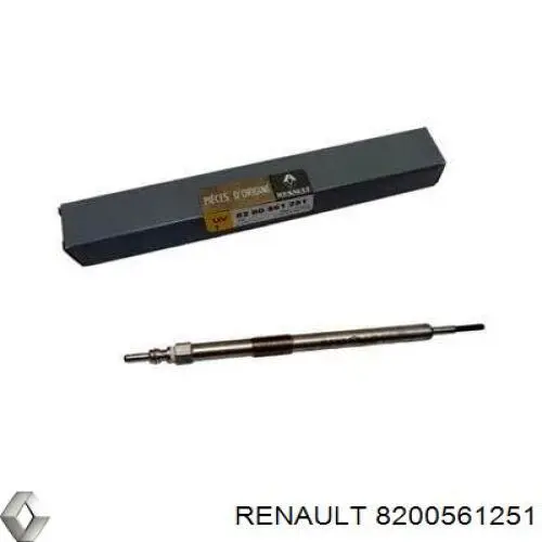 Do koszyka 8200561251 Renault (RVI) Świeca żarowa