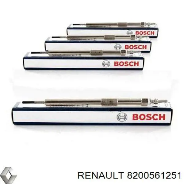 8200561251 Renault (RVI) Świeca żarowa