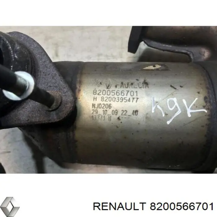 Konwerter-katalizator Nissan/Infiniti 8200566701 cena, od 552,29 USD