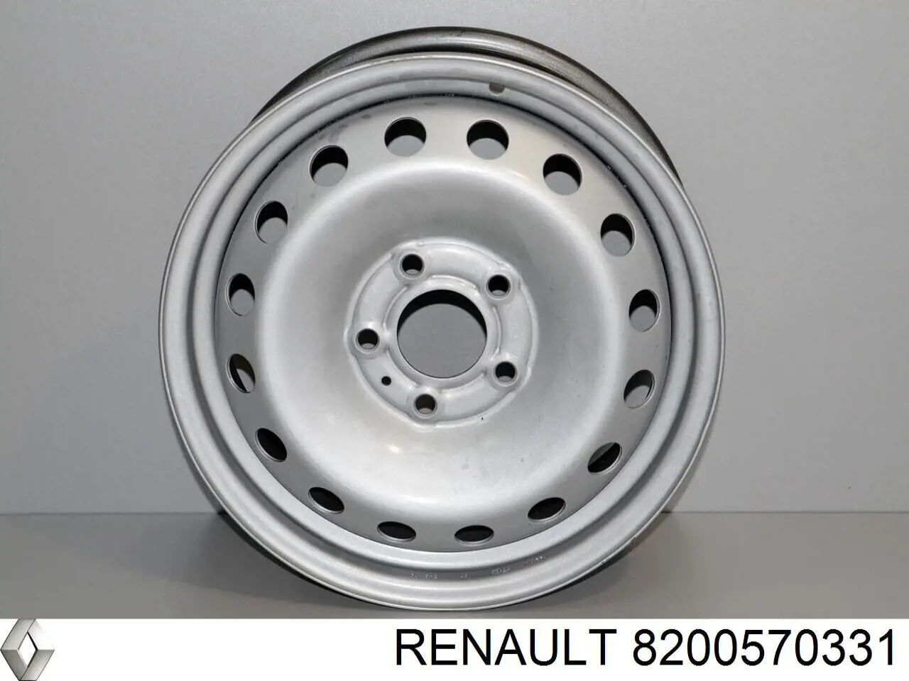 8200570331 Renault (RVI) Felgi stalowe (kute)