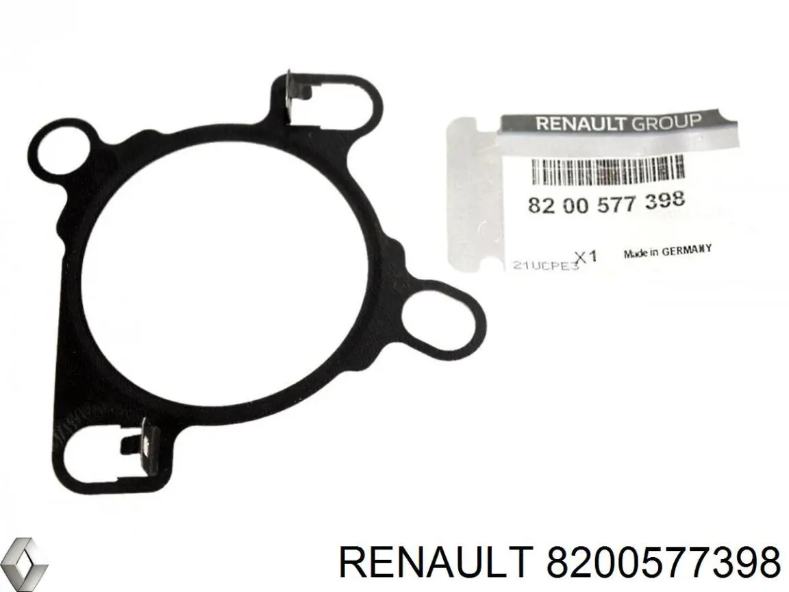 Uszczelka przepustnicy Renault (RVI) 8200577398 cena, od 7,37 USD