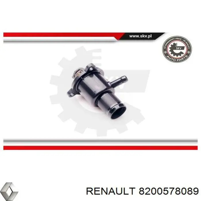 8200578089 Renault (RVI) Pokrywa termostatu