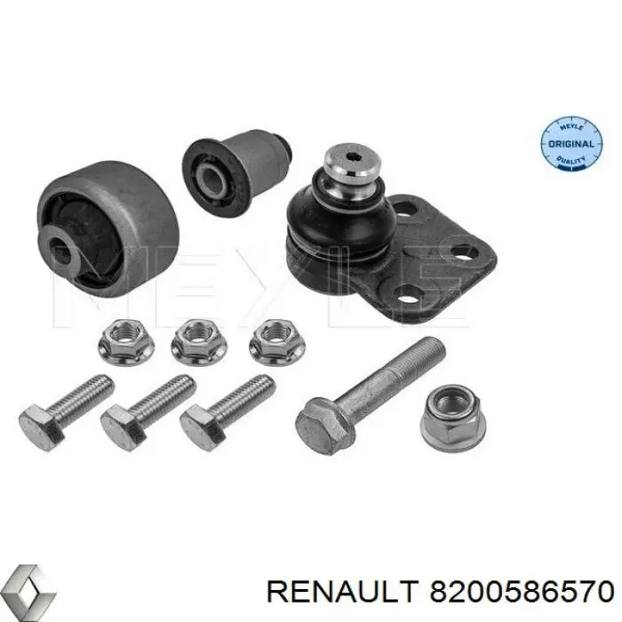 8200586570 Renault (RVI) Silentblock przedniego wahacza dolnego