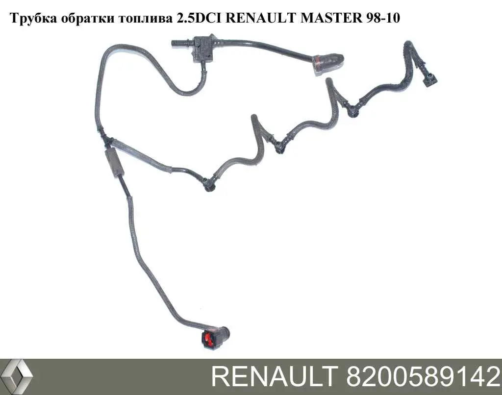 Rurka paliwa, zwrotna od wtryskiwaczy Renault (RVI) 8200589142 cena, od 72,81 USD