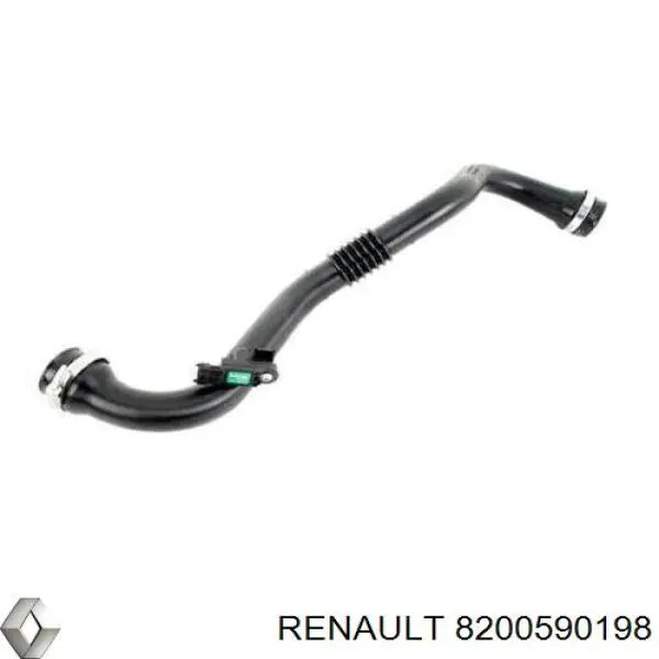 Przewód (króciec) intercoolera Renault (RVI) 8200590198 cena, od 73,21 USD