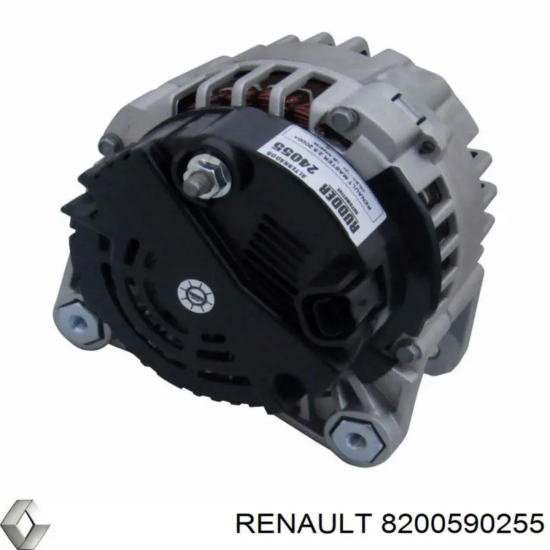 Do koszyka 8200590255 Renault (RVI) Alternator